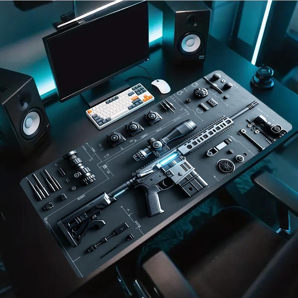 Office Tech Gear - Podkładka pod mysz gamingową z motywem