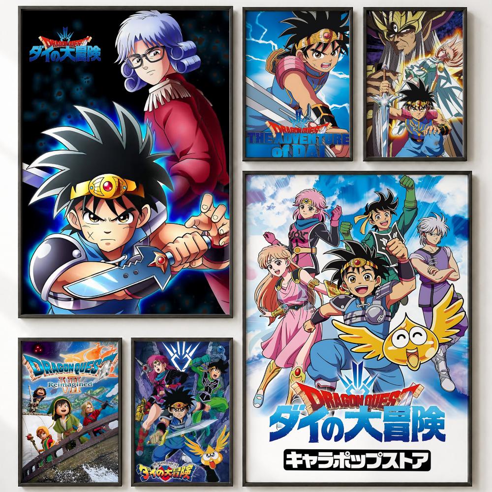 Office Quest - Plakat z motywem z gry Dragon