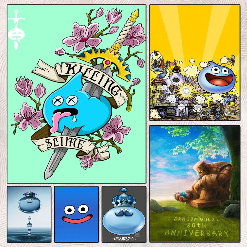 Plakat D-Dragon Quest Slime Id – Office Quest recenzja i cena