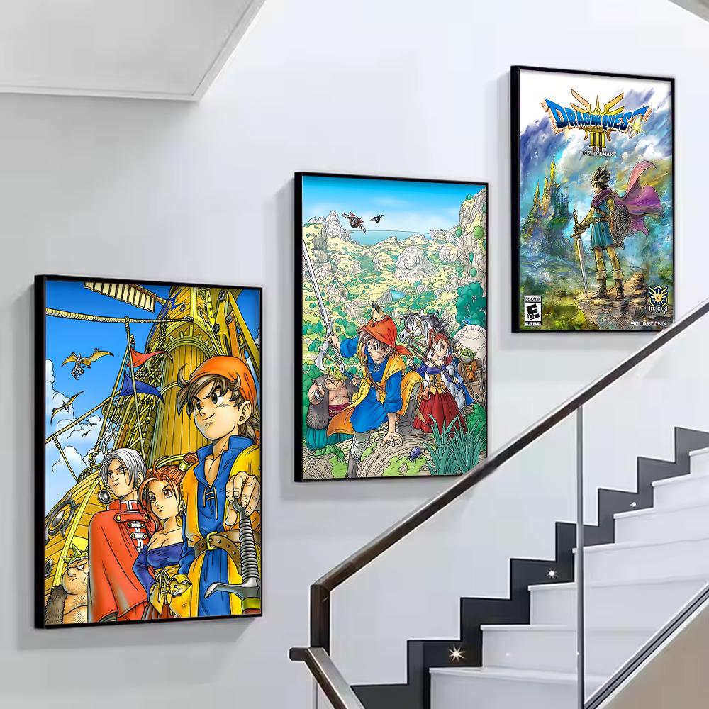 Plakat z motywem gry D-Dragon  – Office Quest recenzja i cena