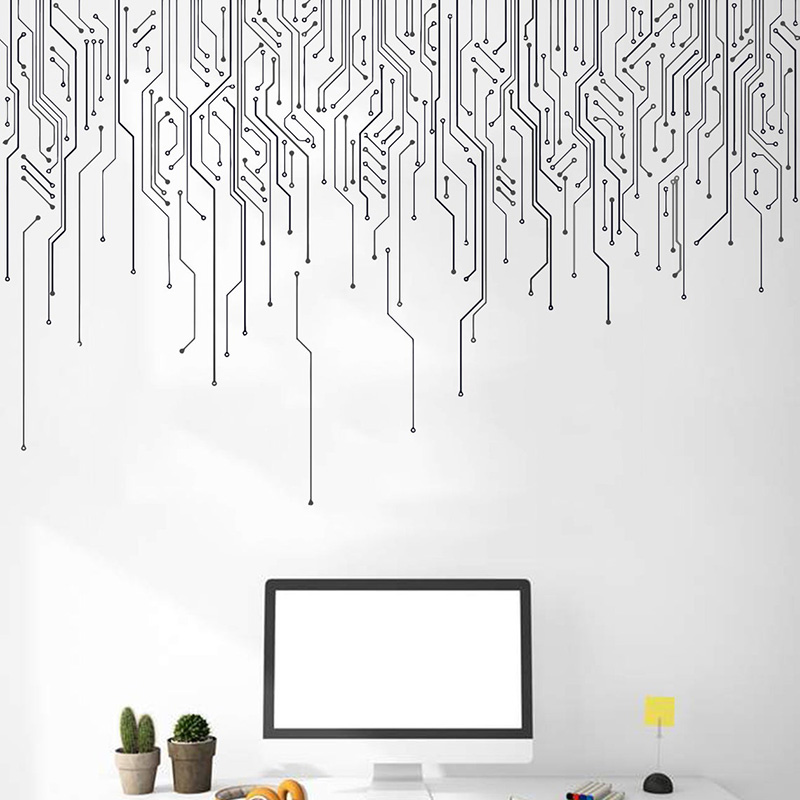 Komputer IT Decor, naklejka śc – Office Technologies recenzja i cena